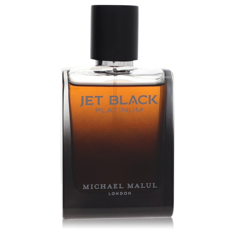 Michael Malul Jet Black Platinum eau de parfum for men - Image 4