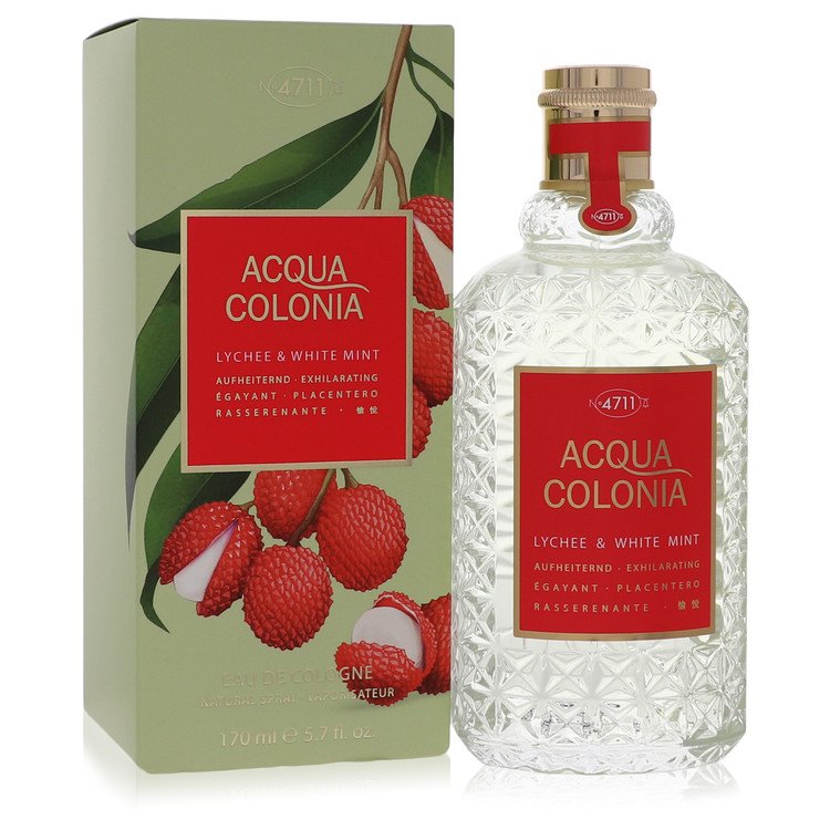 4711 Acqua Colonia Lychee & White Mint cologne for men - Image 2