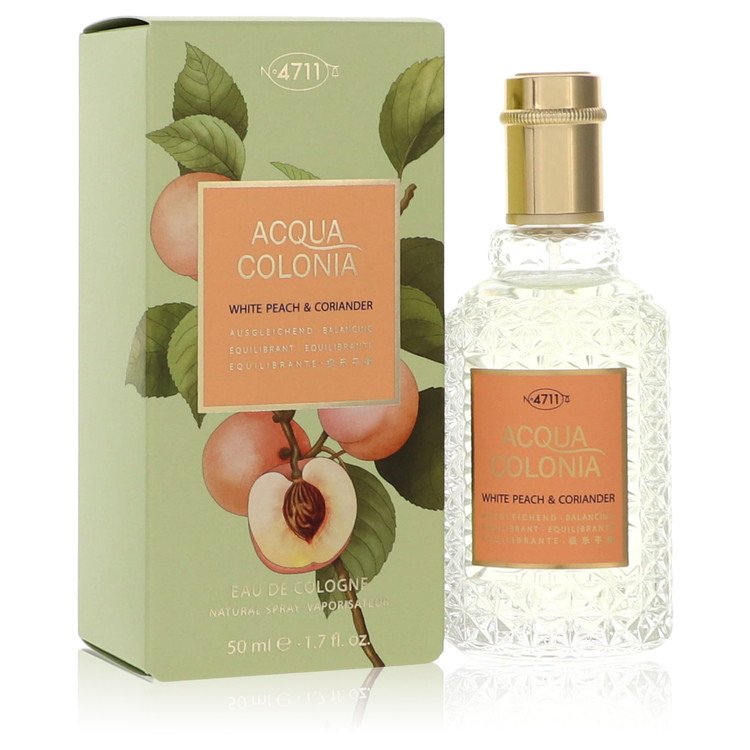 4711 Acqua Colonia White Peach & Coriander cologne for men - Image 2