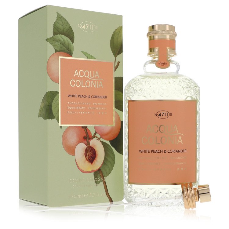 4711 Acqua Colonia White Peach & Coriander cologne for men - Image 3