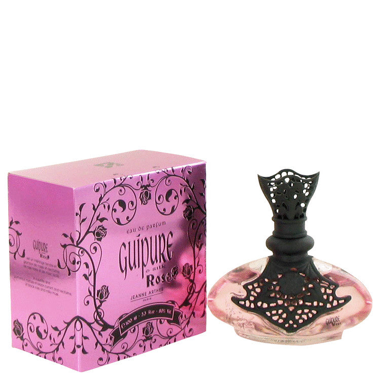 Guipure & Silk Rose