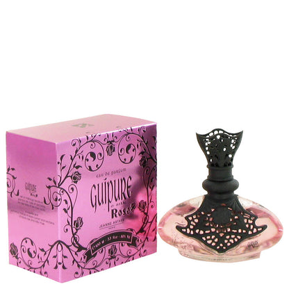 Guipure & Silk Rose