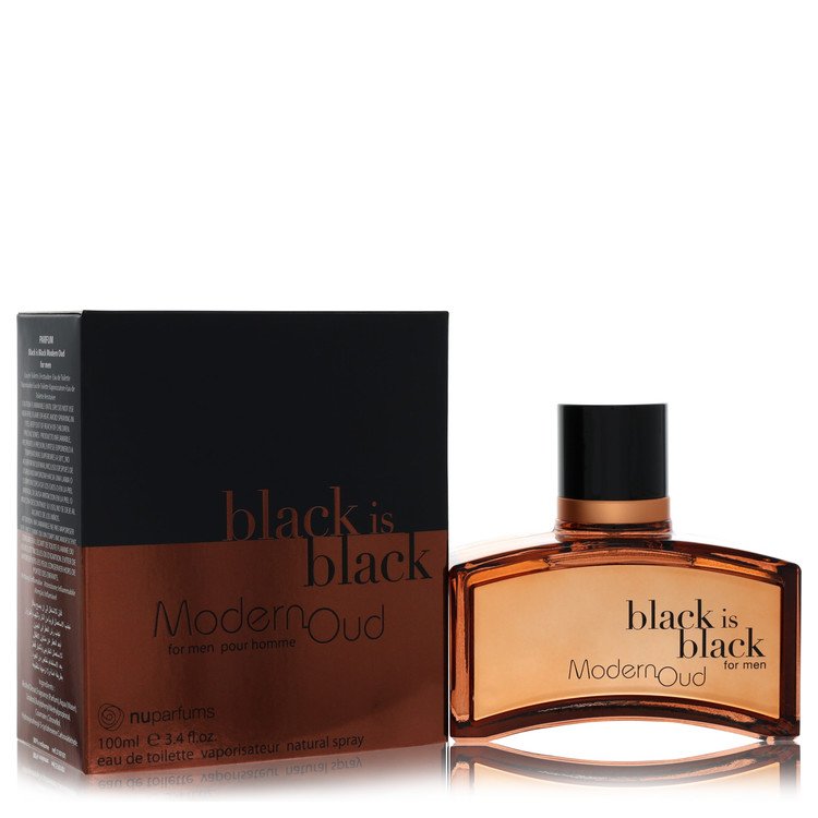 Nu Parfums Black Is Black Modern Oud eau de toilette for men