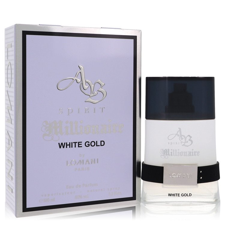 Lomani Ab Spirit Millionaire White Gold eau de parfum for men - Image 2
