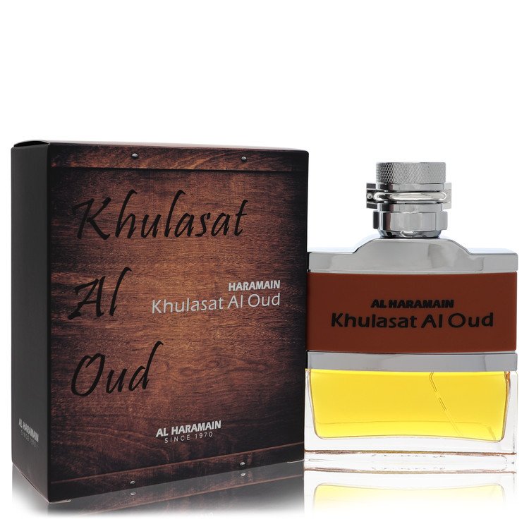 Al Haramain Khulasat Al Oud eau de parfum for men - Image 2