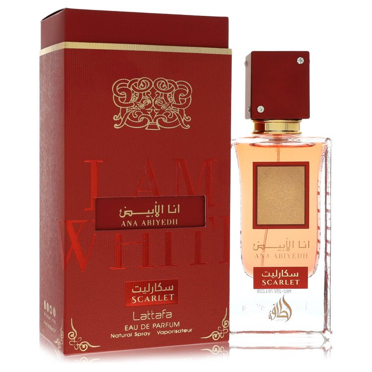 Lattafa Ana Abiyedh I Am White Scarlet eau de parfum for men - Image 2