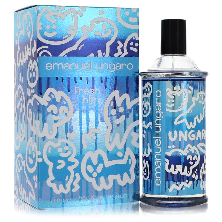 Emanuel Ungaro Fresh For Him eau de toilette for men - Image 2