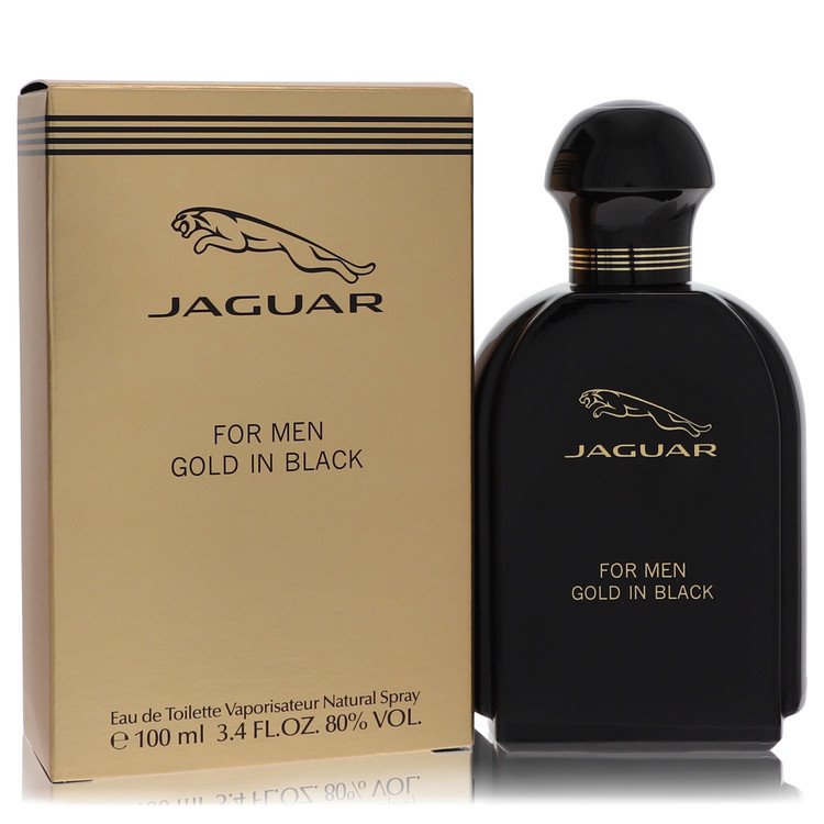 Jaguar Gold In Black eau de toilette for men - Image 2