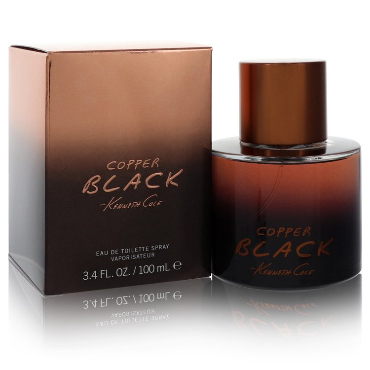Kenneth Cole Copper Black eau de toilette for men - Image 2