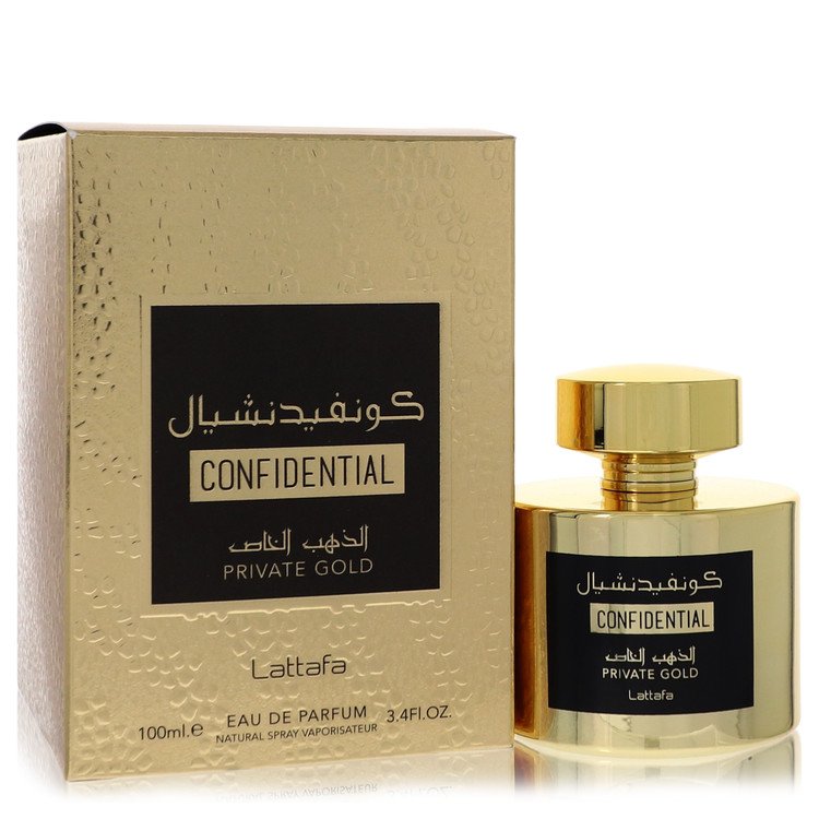 Lattafa Confidential Private Gold eau de parfum for men - Image 2