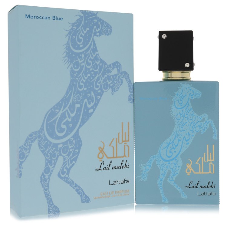 Lattafa Lail Maleki Morrocan Blue eau de parfum for men - Image 2