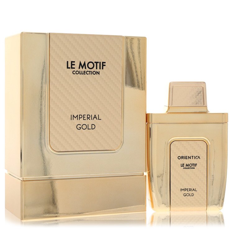 Orientica Le Motif Imperial Gold eau de parfum for men - Image 2