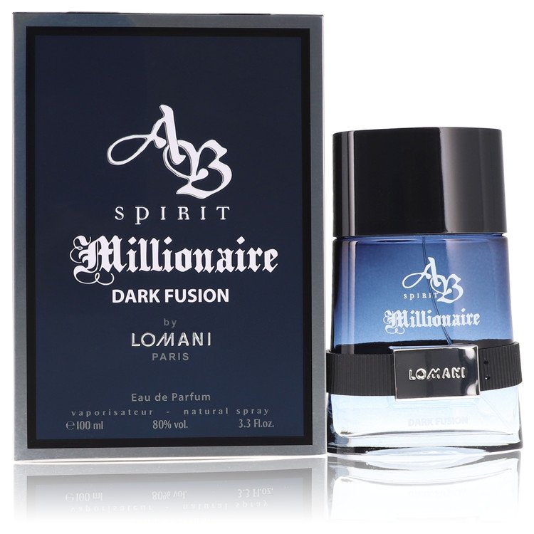 Lomani Spirit Millionaire Dark Fusion eau de parfum for men - Image 2