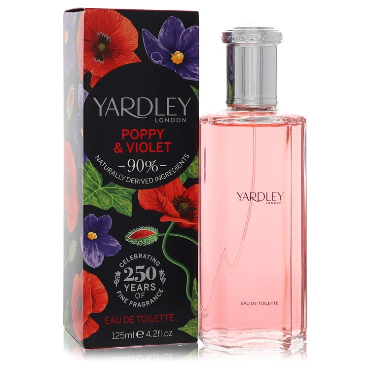 Yardley London Yardley Poppy & Violet eau de toilette for women - Image 3